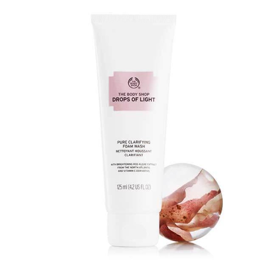 The Body Shop Drops Of Light Foam Wash