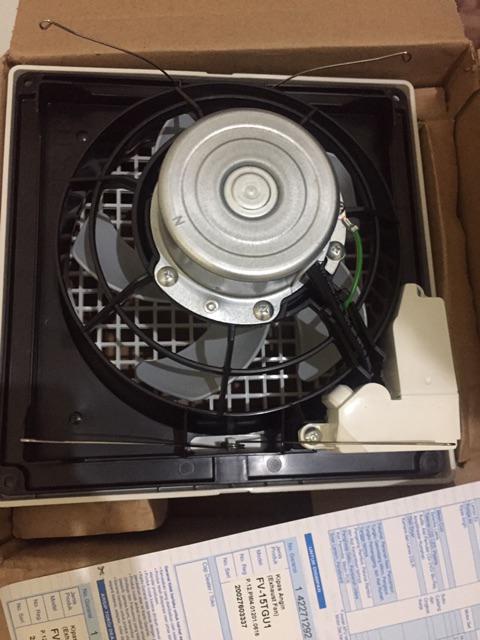 Panasonic Ceiling Exhaust Fan 6 Inch Putih 12 Watt Fv-15 Tgu