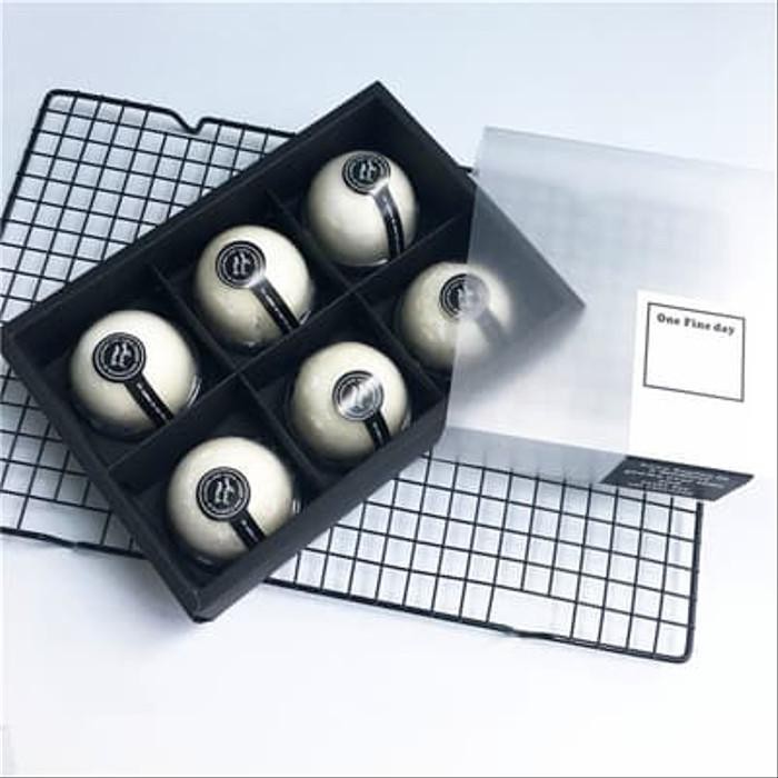 

PROMO - box hitam black elegan / packing / gift box kotak samson mika dove - Cokelat