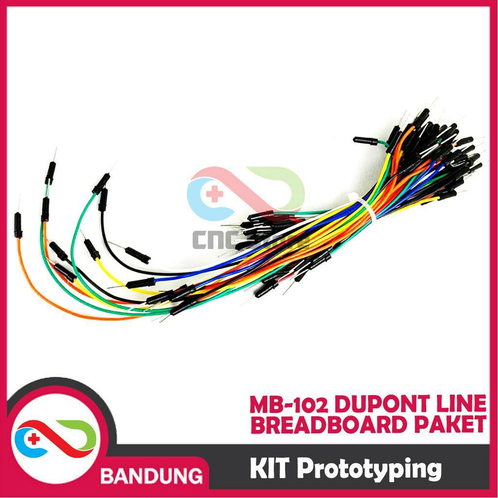 KIT PROTOTYPING MB-102 DUPONT LINE BREADBOARD PAKET PAPAN PERCOBAAN