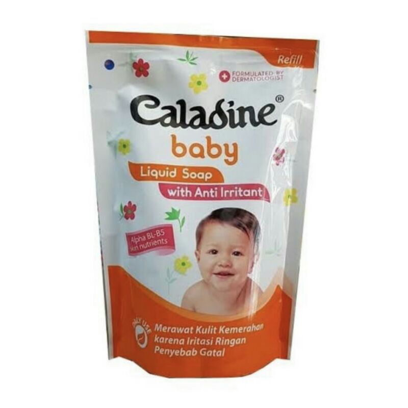 Caladine Baby Liquid Soap Refill 210ml / Sabun Mandi Bayi