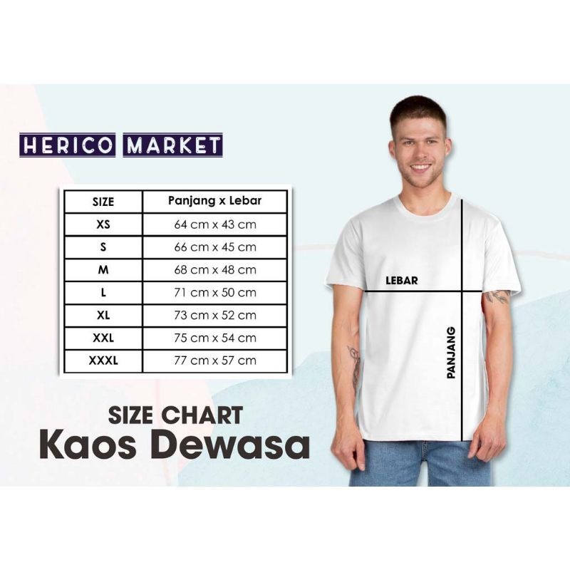 Kaos Adidas Distro Baju COTTON COMBED 30S kaos pria wanita Tshirt