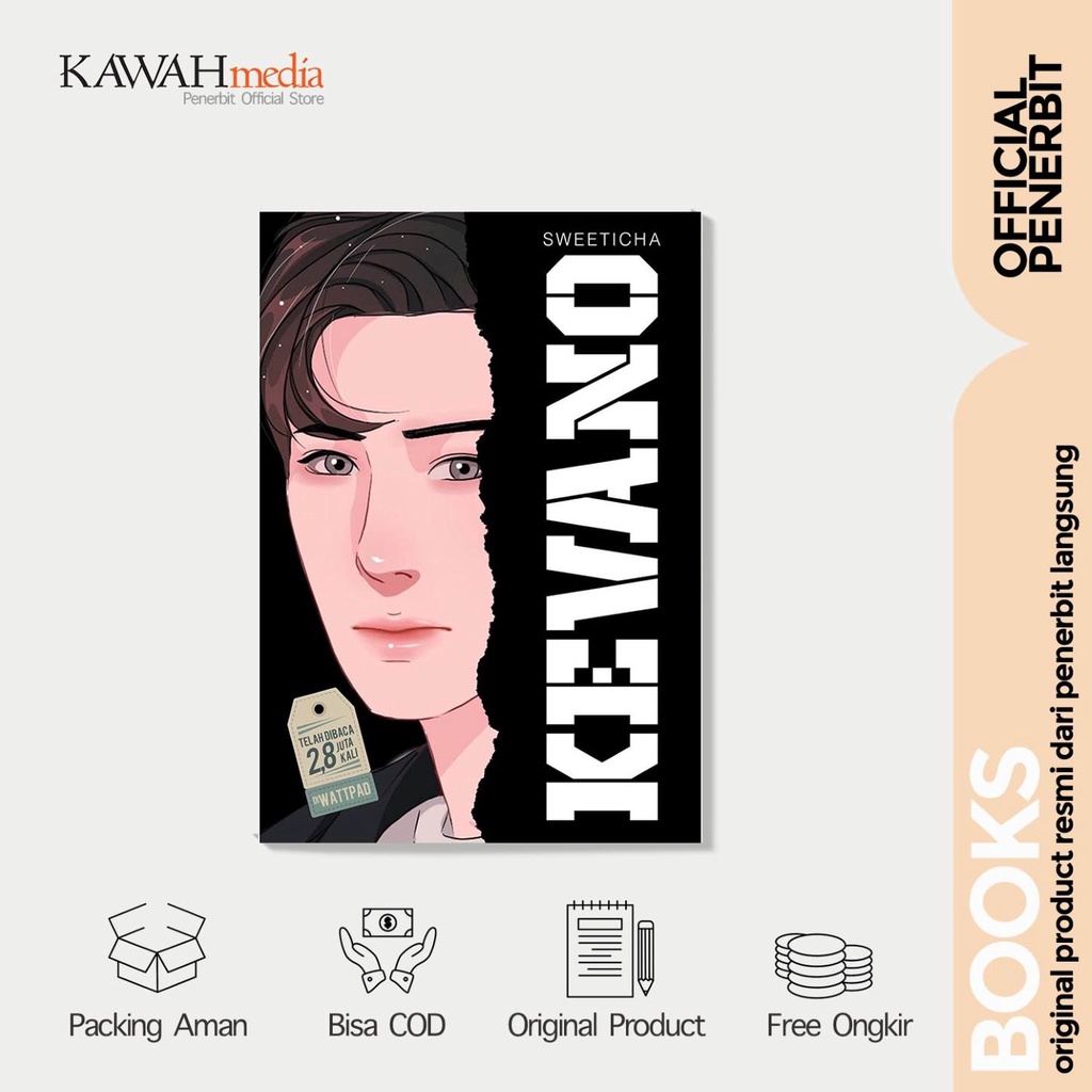 Buku Novel Kevano By Sweeticha