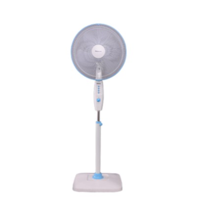 Panasonic Stand Fan / Kipas Angin Berdiri 16&quot; Timer + Roda F-ES404