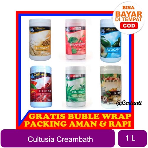 [BPOM]  Cultusia Creambath Rambut 1000 Gr ML_Cerianti