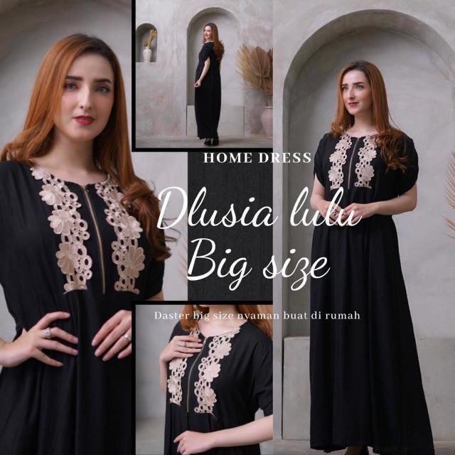 ✅🆕DLUSIA LULU BIG SIZE daster arab terbaru