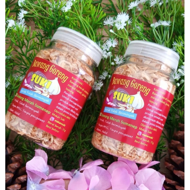 

BAWANG MERAH GORENG SUKI - uk KECIL