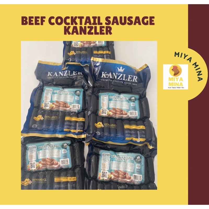

beef cocktail sausage kanzler