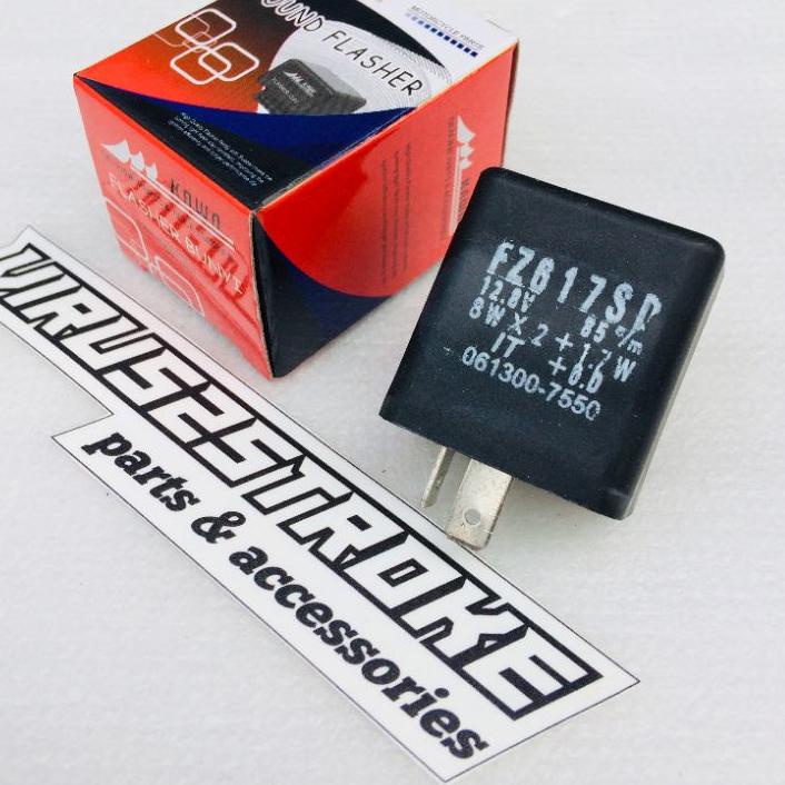 STAR BRANDS Sound Flasher Flaser Bunyi Audio Pilot 12V Lampu Sein F1ZR FIZR F1Z FIZ R - Universal Se