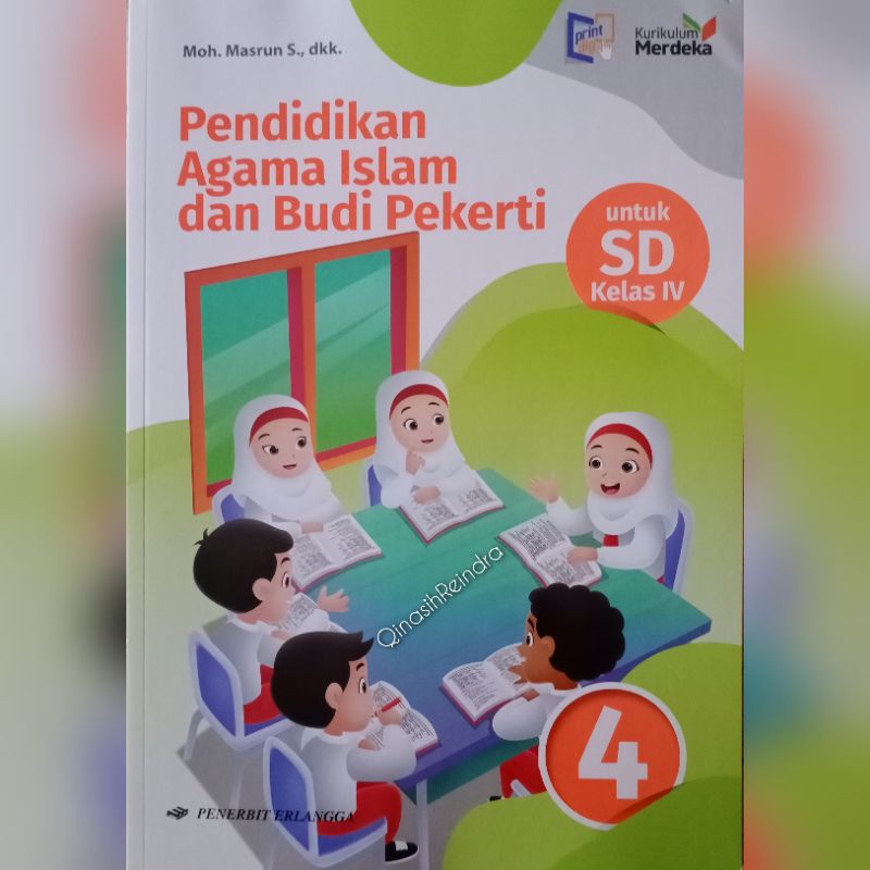 Agama Islam Kurikulum Merdeka SD/Mi Kelas 4 ERLANGGA