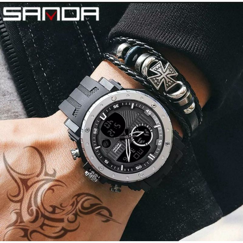 Sanda Original Watch's Jam Sanda Pria Jam Tangan Outfit Outdoor Jam Tangan Pria Jam Tangan Keren