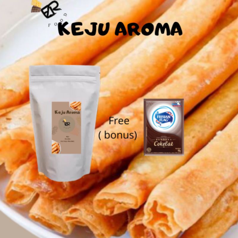 

Keju Aroma / Cheese roll free topping cokelat By zrefood