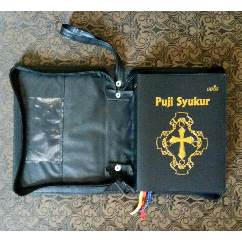 Puji Syukur ukuran besar dengan tambahan Cover Sampul Tas Dompet hi