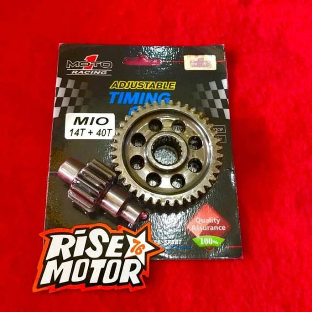 Gear Ratio Moto 1 Mio 14 40