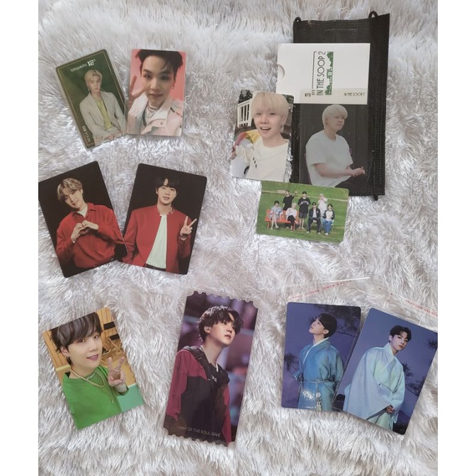 pc mpc postcard Suga BTS