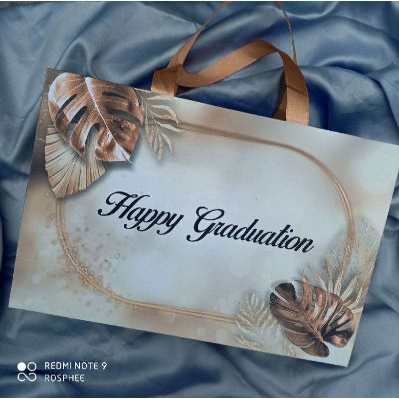 

Paperbag Happy Graduation Paperbag Wisuda