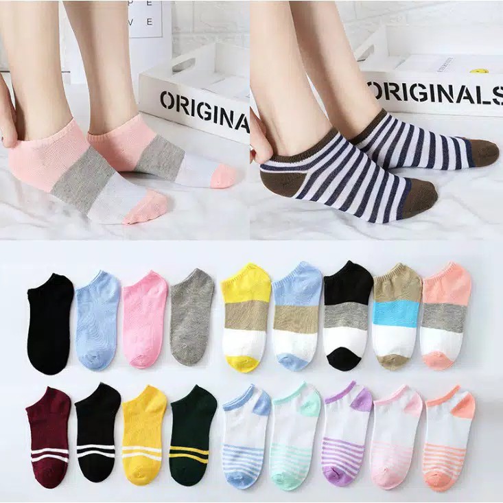 OTS 220 - Kaos Kaki Ankle / Kaos kaki Cute / Kaos Kaki Semata Kaki / Kaos Kaki Fashion