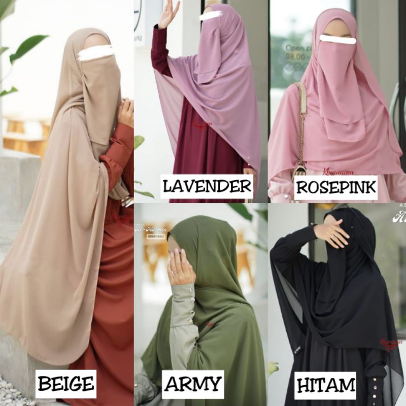 Ready PASHMINA MUSHAWWIR BY KHUMAIRA SYARI | PASHMINA CERUTY | pashmina instan