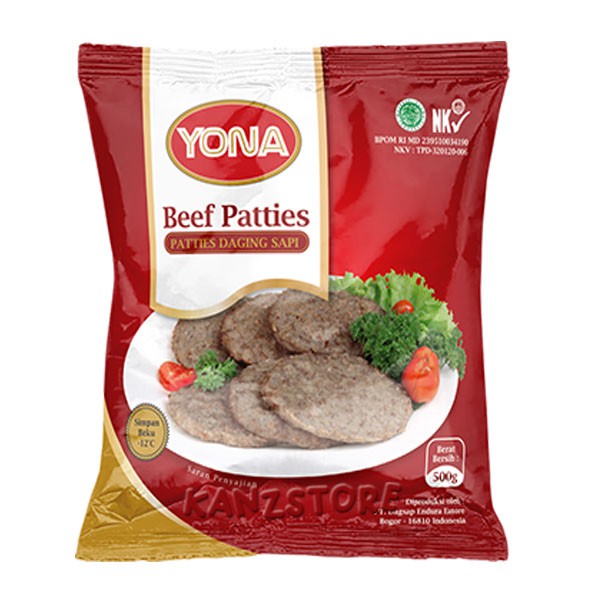 

yona beef patties 500g