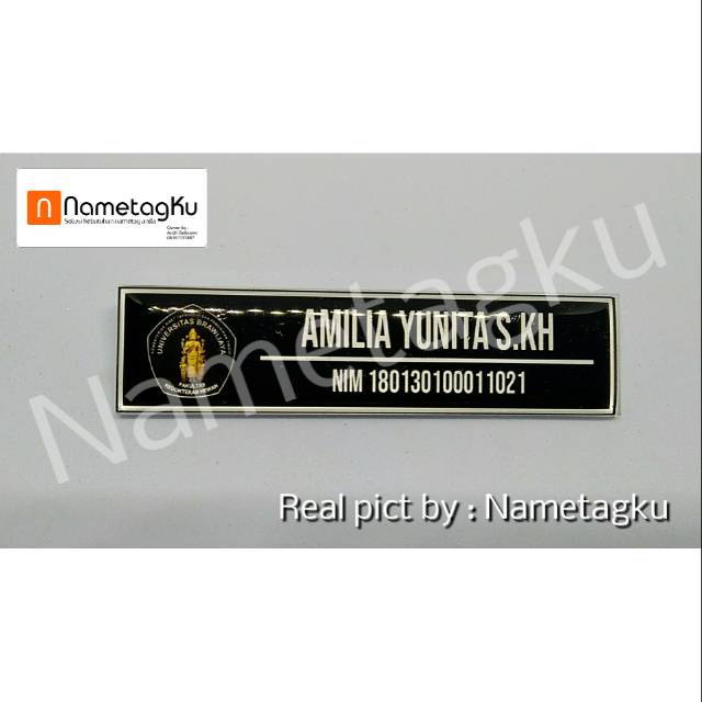 Nametag Magnet Universitas Brawijaya