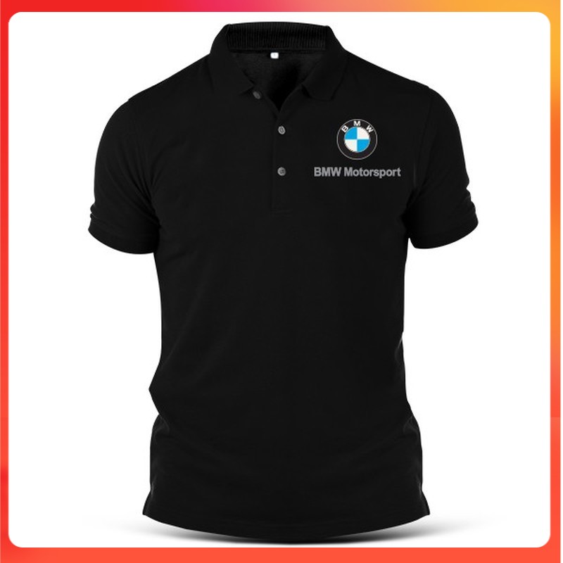 Kaos T-Shirt Motor Pria Lengan Pendek BMW M Sport M3 M5 M4