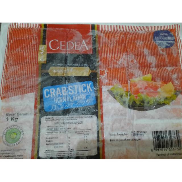 

Crab Stick Cedea