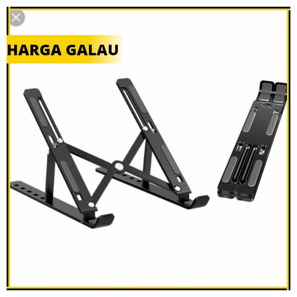 Stand laptop adjustable | kaki laptop maks 15inch