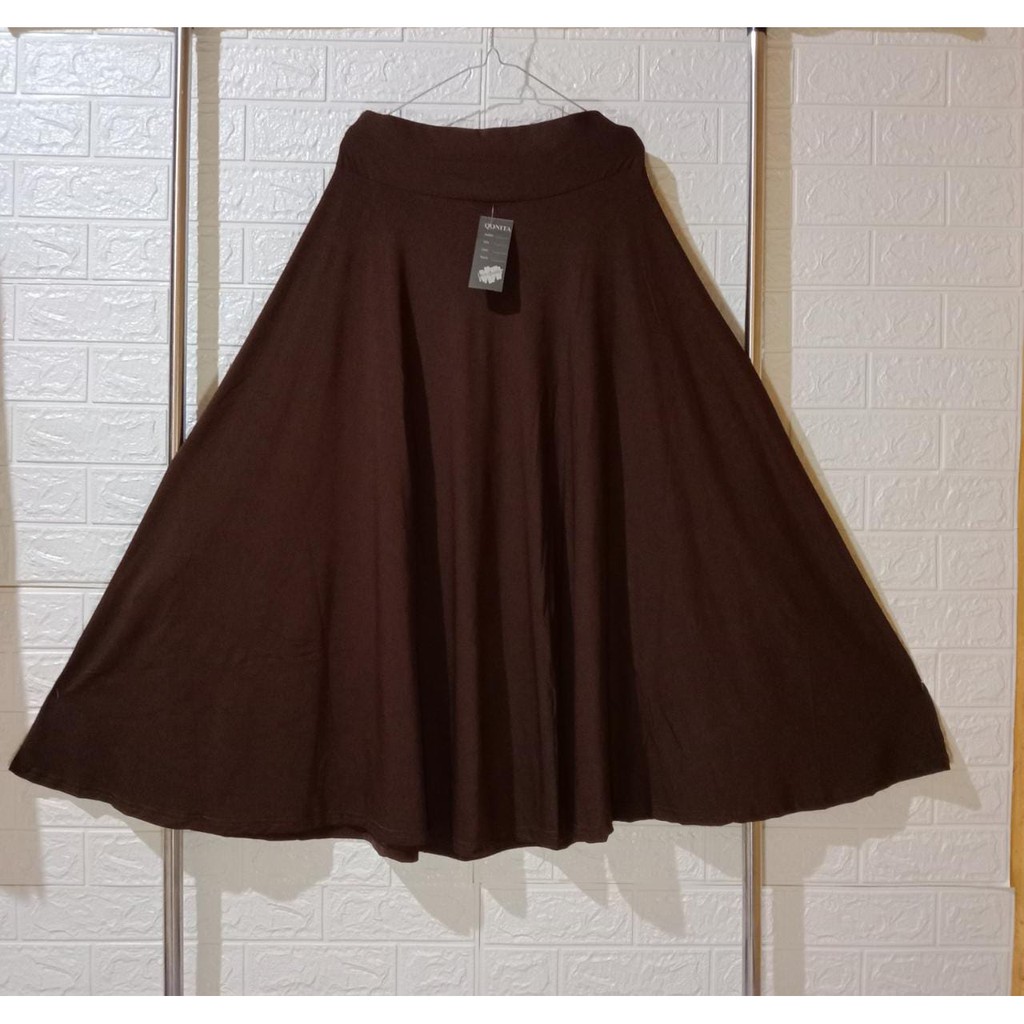 Fashion Wanita Rok Joda Jersey Mayung (Premium) // Jumbo Rok Wanita // Rok Wanita Model Terbaru-3