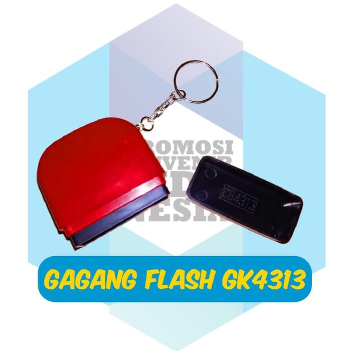 

Gagang stempel flash gantungan kunci 13 x 43 mm