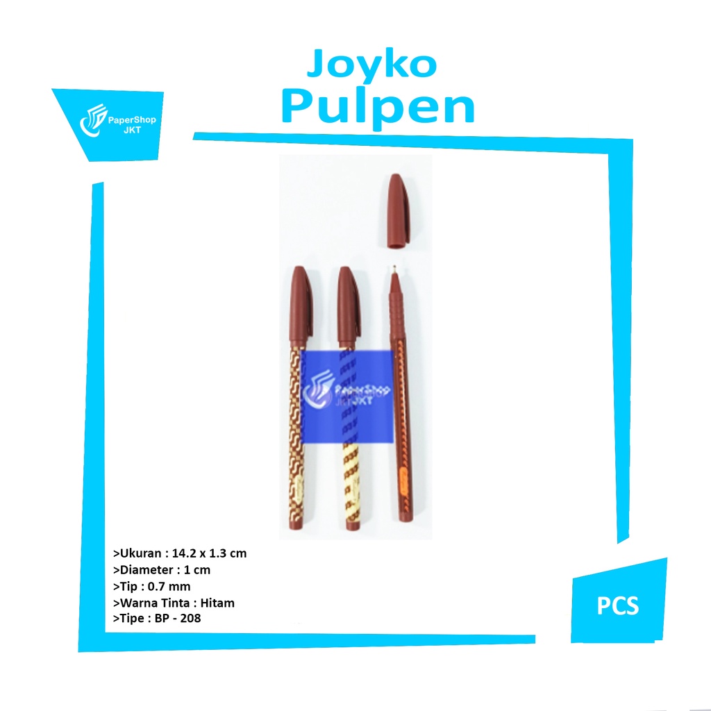 

JOYKO - Pulpen BP-208 Batique 4 - 0.7 mm - Pcs