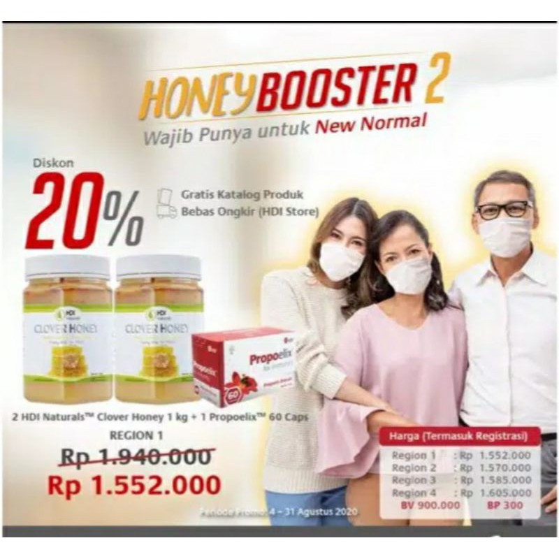 

PAKET HONEY BOOSTER
