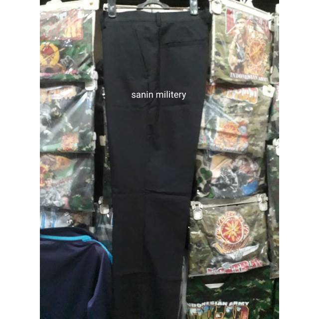 Celana hitam jatah polri  l  celana kantor  l  celana formal  l  celana kerja  / Celana Pdh Hitam Jatah Polri/Celana Pdh Jatah Polri / Celana Pdh Jatah Polri
