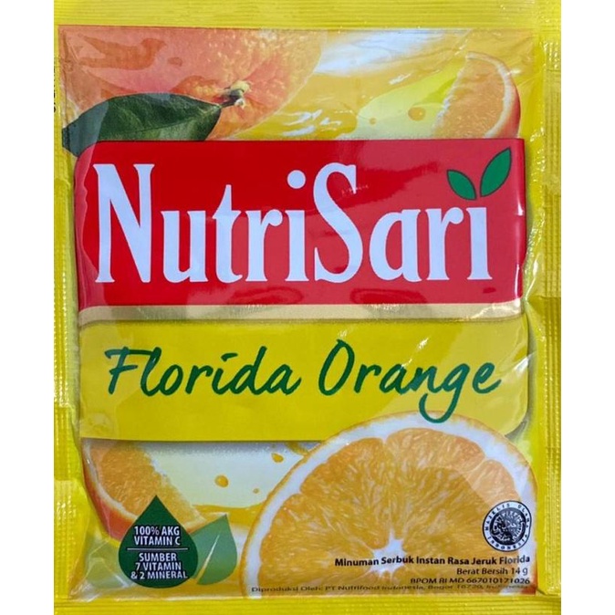 

Nutri Sari sachet all variant