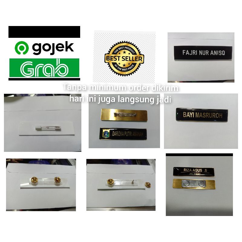 

Name tag akrilik pdh, pns, siswa