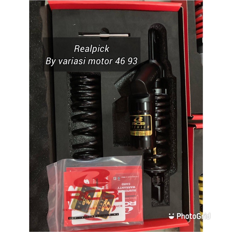 shock rcb vs black series vario 150 / vario 125 shock rcb vs series free kaos rcb