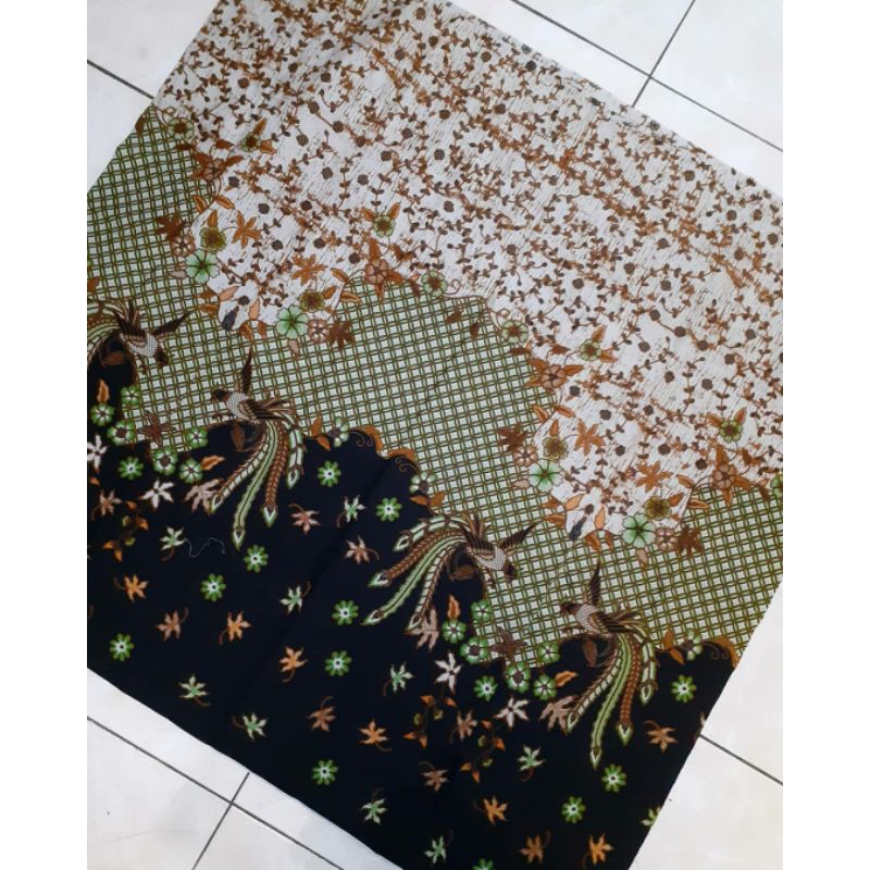 kain batik solo kawung bunga