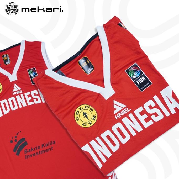 Jersey Indonesia Kniel Sea Games 2019 ( Red/White/Black ) Terlaris