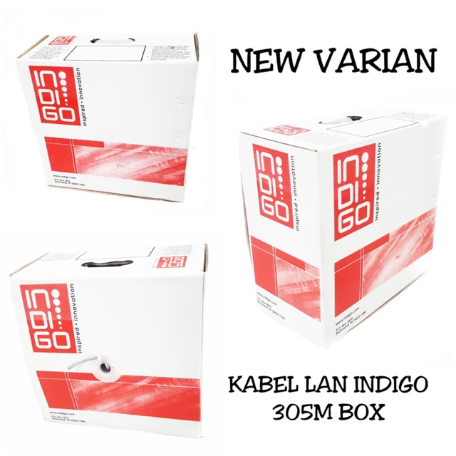 KABEL LAN MURAH INDIGO 305M / box MURAH