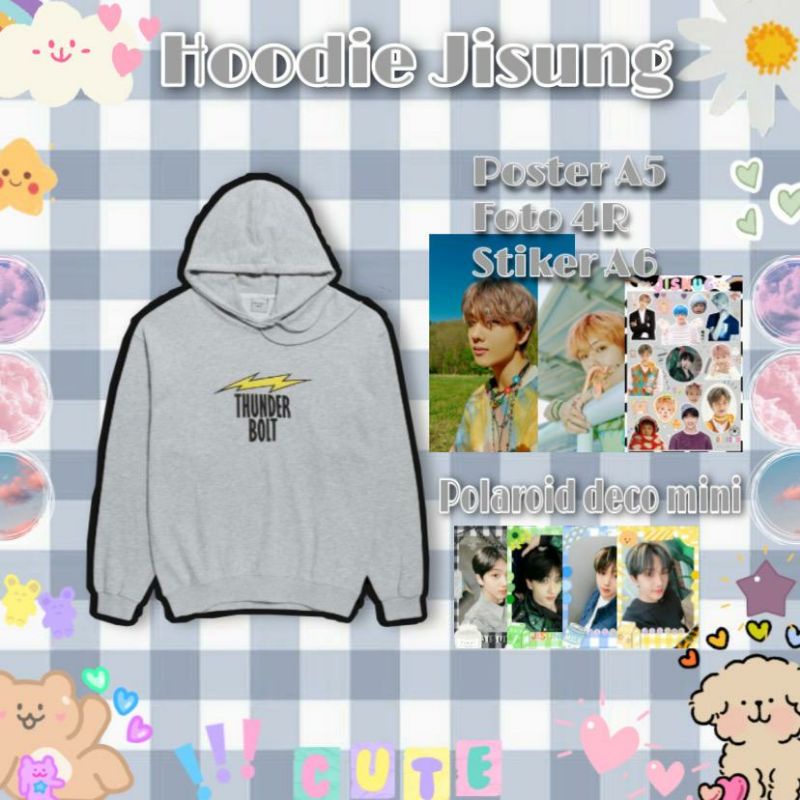 [COD] Hoodie Jisung Nct/Hoodie Trunder bolt/Hamperskpop