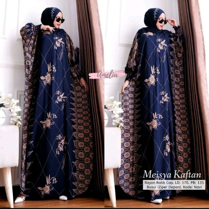 DASTER LONGDRES GAMIS KAFTAN JUMBO YENICKA BATIK PEKALONGAN