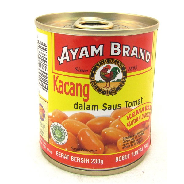 

Ayam Brand Can Food Baked Beans 230 Gr