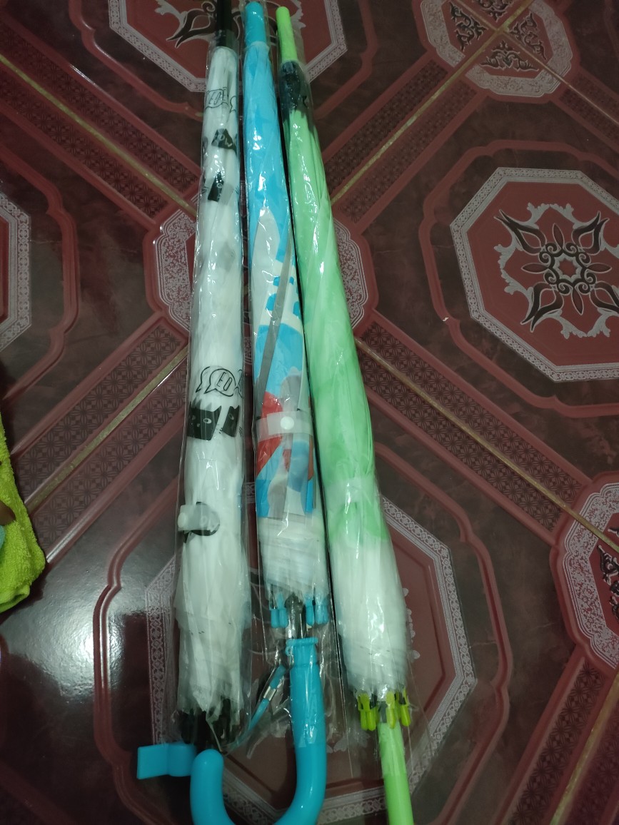 Rajakarta Payung Standar Tongkat Motif Boneka Cute Mix 005gg