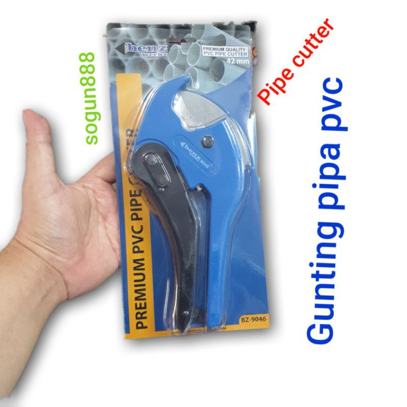 

Pipe cutter. Gunting pipa pvc.