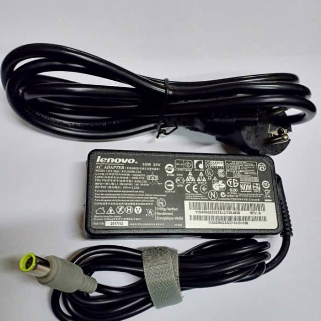 Adaptor Charger Lenovo Thinkpad T60 T60p T61 T61P R61i Z60 Series 20V 3.25A