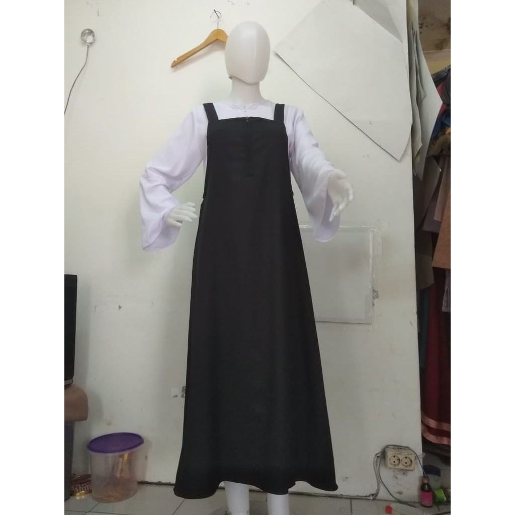 BLOUSE | BLOUSE BUSUI | OVERALL | SETELAN MONOCROME | BLACK AND WHITE