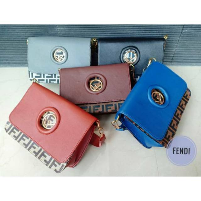 BISA COD 'BAYAR DI TEMPAT' TAS FENDII F TAS SELEMPANG WANITA