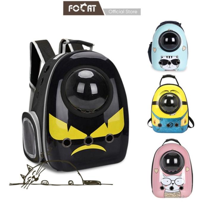 Tas Ransel Hewan M09 Tas Kucing Astronot Pet Rucksack Pet Carrier Bag