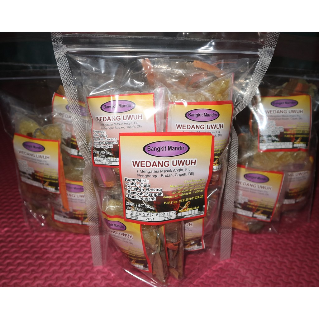 

Wedang Uwuh Premium Minuman Herbal Segar Kering Original isi 10