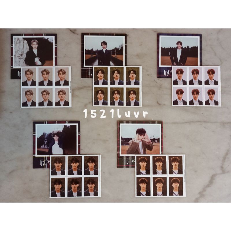 [OFFICIAL] TREASURE PC Photocard Welcol Member Set Yoshi Jaehyuk Doyoung Jeongwoo Junghwan