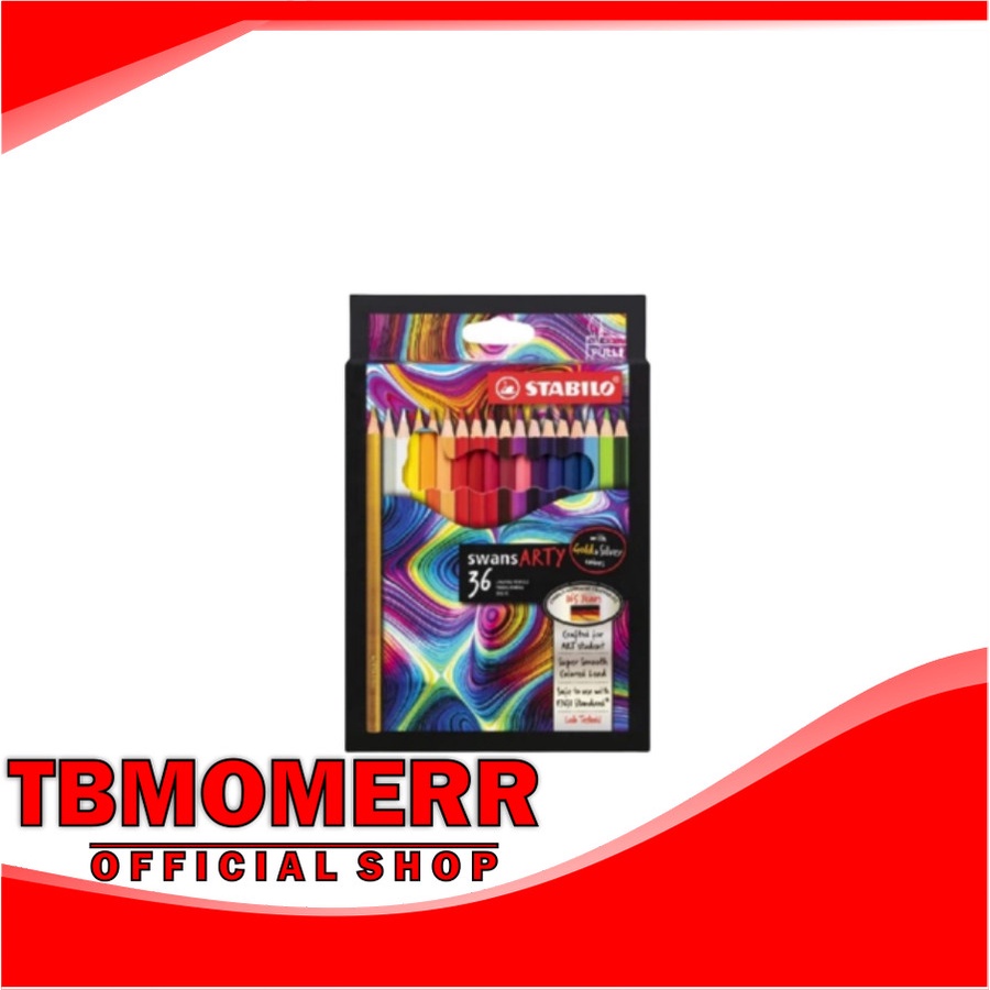 

TBMO STABILO ARTY COLOR PENCIL 36C / PENSIL WARNA